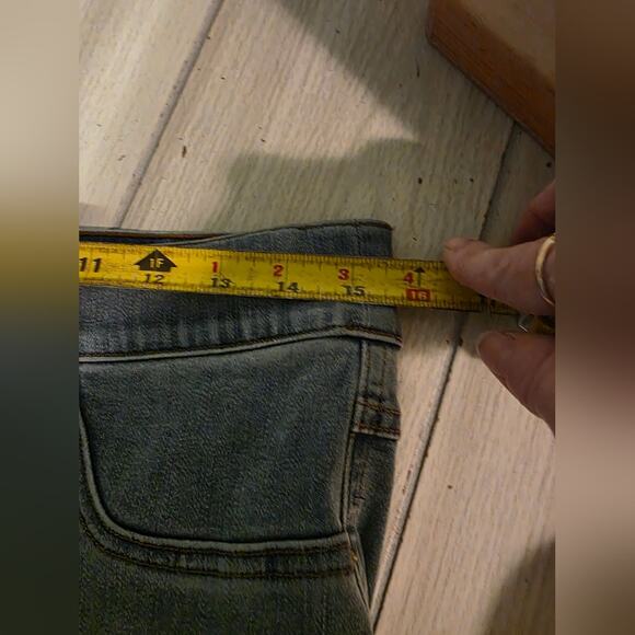 Spanx Womens Skinny Pull On Denim Jeans Size L Light Wash - Picture 5 of 8